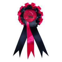 Flot Cuddle Pony HKM Bleu marine / rose vif