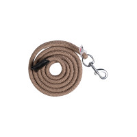 Longe Carlotta avec mousqueton HKM Taupe Marron Longe Carlotta avec mousqueton HKM Taupe Marron
