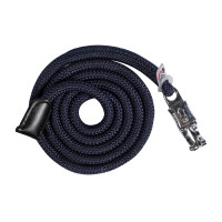 Longe Carlotta avec mousqueton anti-panique HKM Taupe Marron