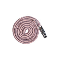 Longe Catherine avec mousqueton anti-panique HKM Mauve / rose clair Violet