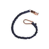 Longe d'attache élastique Rosegold HKM Marine / or rose