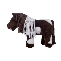 Pinto Cuddle Pony HKM Marron / blanc