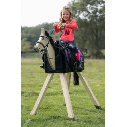 Polo à manches longues enfant Aymee HKM Rose