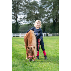 Polo à manches longues enfant Aymee HKM Bleu foncé