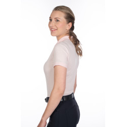 Polo femme Catherine HKM Rose clair