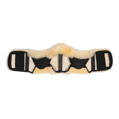 Protège sangle Premium en mouton HKM Naturel