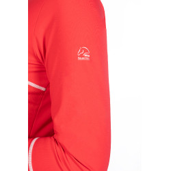 T-shirt fonctionnel femme Aruba manches longues HKM Rouge T-shirt fonctionnel femme Aruba manches longues HKM Rouge