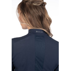 T-shirt fonctionnel femme Aruba manches longues HKM Bleu foncé T-shirt fonctionnel femme Aruba manches longues HKM Bleu foncé