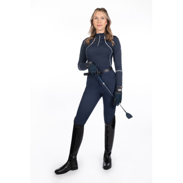T-shirt fonctionnel femme Aruba manches longues HKM Bleu foncé T-shirt fonctionnel femme Aruba manches longues HKM Bleu foncé