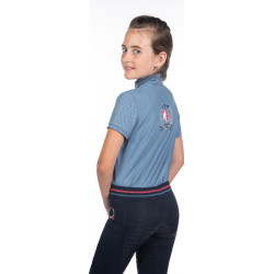 T-shirt fonctionnel enfant Aymee HKM Bleu gris