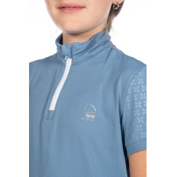T-shirt fonctionnel enfant Aymee HKM Bleu gris