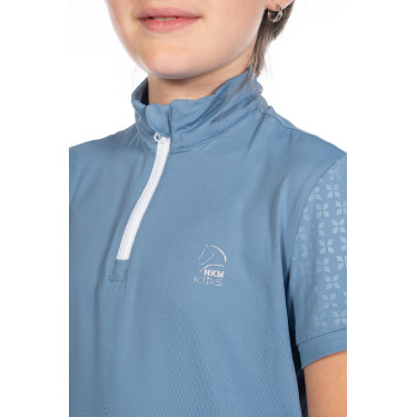 T-shirt fonctionnel enfant Aymee HKM Bleu gris