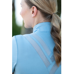 T-shirt fonctionnel femme Nashville HKM Bleu clair