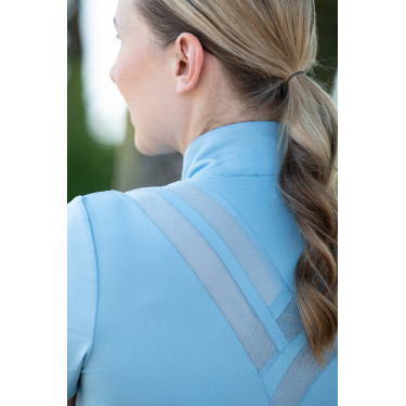 T-shirt fonctionnel femme Nashville HKM Bleu clair