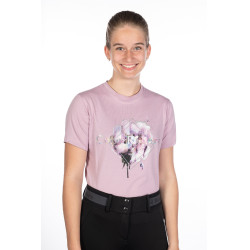 T-Shirt enfant Hailey HKM Lilas clair Rose T-Shirt enfant Hailey HKM Lilas clair Rose
