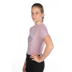 T-Shirt enfant Hailey HKM Lilas clair Rose T-Shirt enfant Hailey HKM Lilas clair Rose