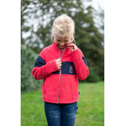 Veste en polaire enfant Aymee HKM Rose Veste en polaire enfant Aymee HKM Rose