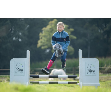 Veste en polaire enfant Aymee HKM Bleu gris