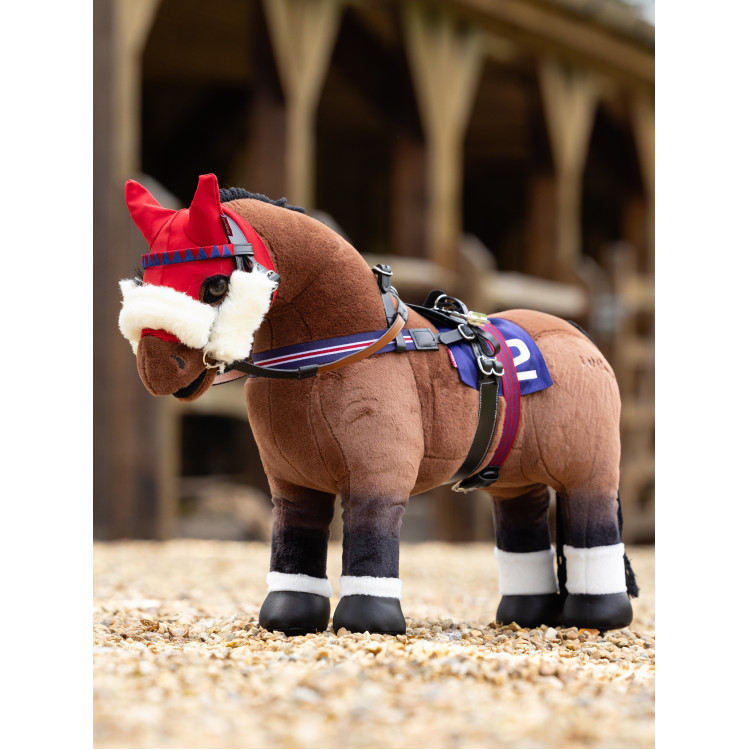 Ensemble de bride de course LeMieux pour jouet Mini Poney Ensemble de bride de course LeMieux pour jouet Mini Poney