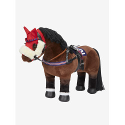 Ensemble de bride de course LeMieux pour jouet Mini Poney Noir Ensemble de bride de course LeMieux pour jouet Mini Poney Noir