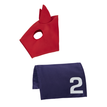 Tapis et masque en lycra LeMieux pour jouet Mini Poney Tapis et masque en lycra LeMieux pour jouet Mini Poney