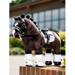 Cloches de dressage pour jouet Mini Poney LeMieux Blanc Cloches de dressage pour jouet Mini Poney LeMieux Blanc