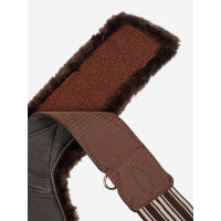 Bavette LeMieux profilée Arika laine synthétique Marron Bavette LeMieux profilée Arika laine synthétique Marron
