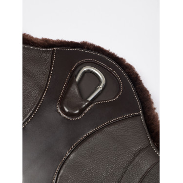 Bavette LeMieux profilée Arika laine synthétique Marron