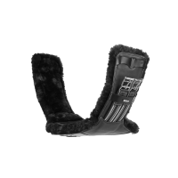 Bavette courte LeMieux Arika laine synthétique Noir Bavette courte LeMieux Arika laine synthétique Noir