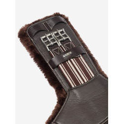 Bavette courte LeMieux Arika laine synthétique Marron Bavette courte LeMieux Arika laine synthétique Marron