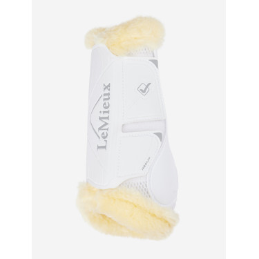 Guêtres de dressage mouton LeMieux Motionflex Noir / naturel