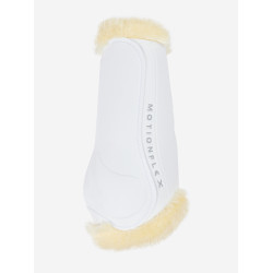 Guêtres de dressage mouton LeMieux Motionflex Blanc / naturel