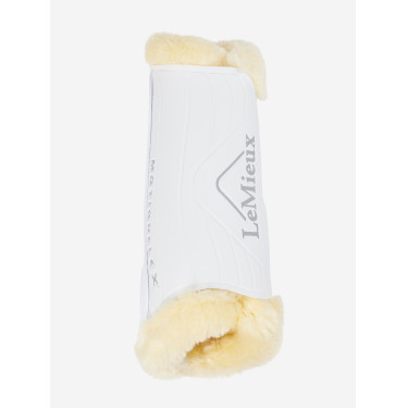 Guêtres de dressage mouton LeMieux Motionflex Blanc / naturel