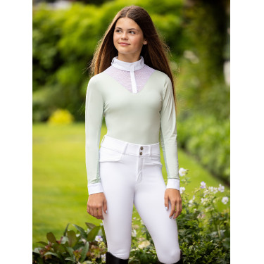 Polo de concours Eva LeMieux Young Rider manches longues Polo de concours Eva LeMieux Young Rider manches longues