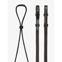 Rênes de bride LeMieux Curb Marron / argent