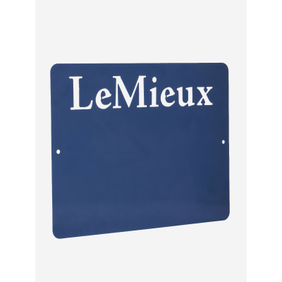 Plaque de box pour nom LeMieux