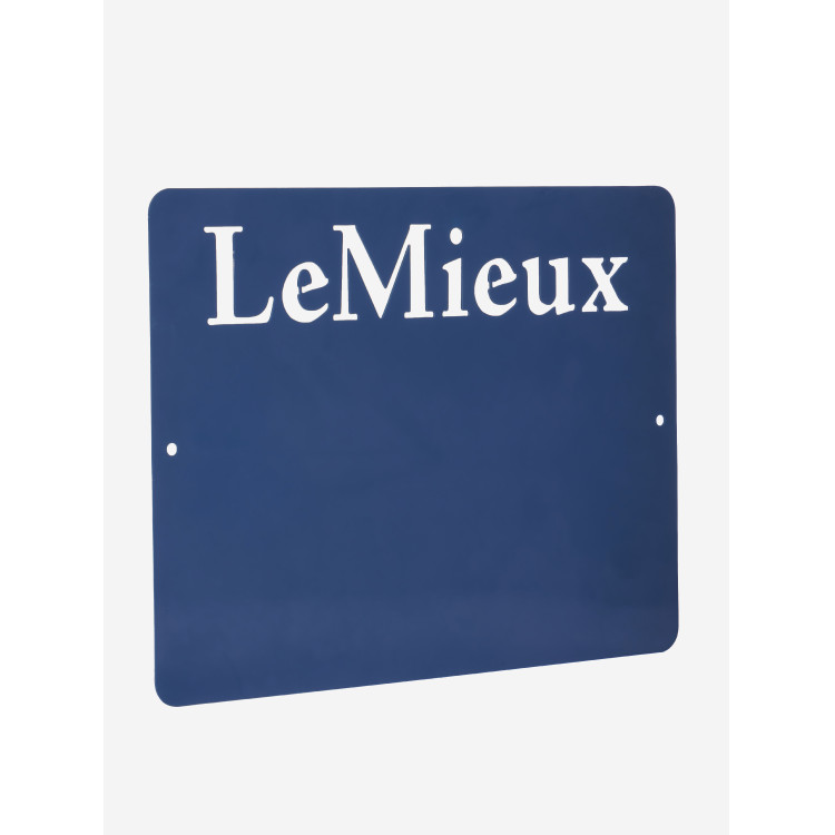 Plaque de box pour nom LeMieux