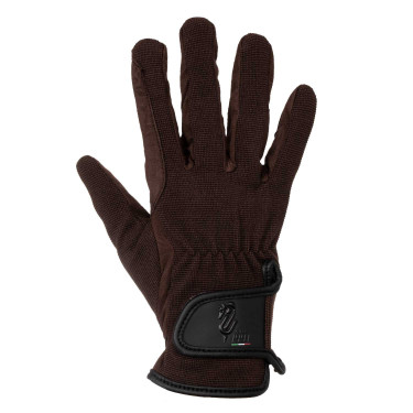 Gants en Similicuir Amara Umbria Equitazione Marron
