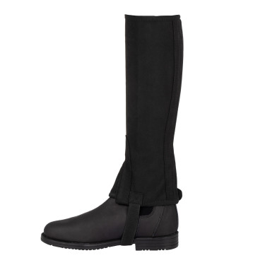 Mini-Chaps en Tissu Synthétique Amara Umbria Equitazione Noir