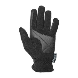 Gants en Polaire et Similicuir 169 Umbria Equitazione Noir