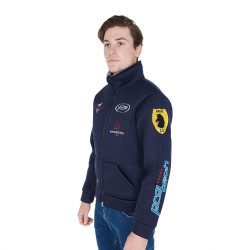 Veste Unisexe Multilogo sans Capuche Pool's Marine Bleu marine