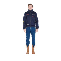 Veste Unisexe Multilogo sans Capuche Pool's Marine Bleu marine