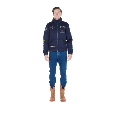 Veste Unisexe Multilogo sans Capuche Pool's Veste Unisexe Multilogo sans Capuche Pool's