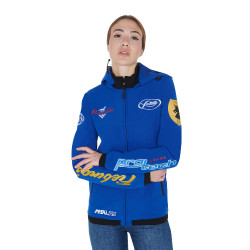 Softshell Unisexe Multilogo Pool's Bleu royal