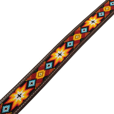 Ceinture Western Perlée avec Boucle en Laiton Pool's Ceinture Western Perlée avec Boucle en Laiton Pool's