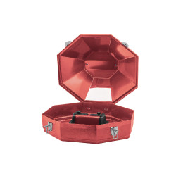 Boîte à Chapeau Western Umbria Equitazione Rouge