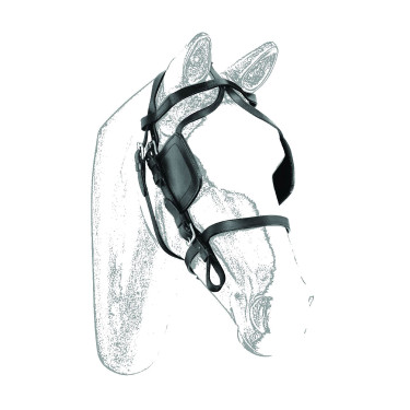 Bridon de Calèche en Cuir Umbria Equitazione Bridon de Calèche en Cuir Umbria Equitazione