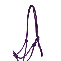 Licol Corde Nouée Réglable Waves Design 8mm Pool's Citron / noir Jaune