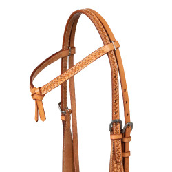 Licol et longe de monte Pool's Naturel Marron