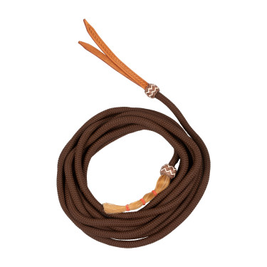 Licol et longe de monte Pool's Naturel Marron